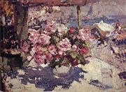 Konstantin Korovin Rose France oil painting artist